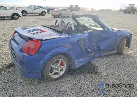 2002 Toyota Mr2 Spyder Base z USA, uszkodzony, nr VIN JTDFR320020043853